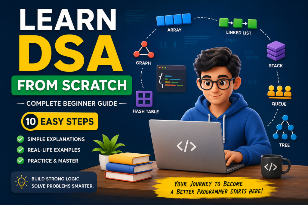 DSA ALGORITHM FOR BEGINNERS